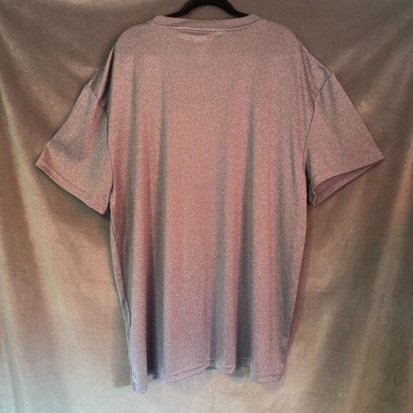 Champion Men's XX-Large Athletic Shirt Grey Short Sleeve Gym - Picture 4 of 4